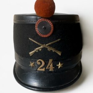 Swiss 24th Infantry Battalion Rifleman’s Shako (1898 Version)